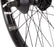 Eclat Trippin/Shift CS Rear Wheel - 20", 14 x 110mm, Cassette, RHD, Black