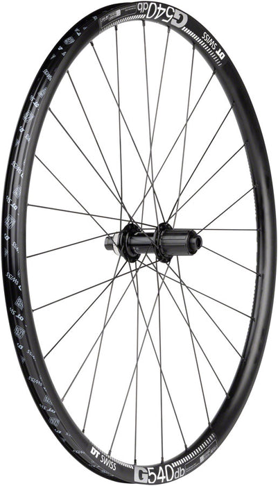 Quality Wheels Tiagra/G540 Rear Wheel - 700c, 12 x 142mm, Center-Lock, HG 11 MTN, Black, 28H