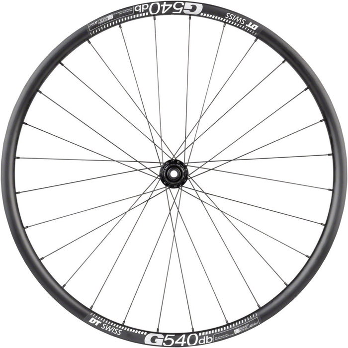 Quality Wheels Tiagra/G540 Rear Wheel - 700c, 12 x 142mm, Center-Lock, HG 11 MTN, Black, 28H