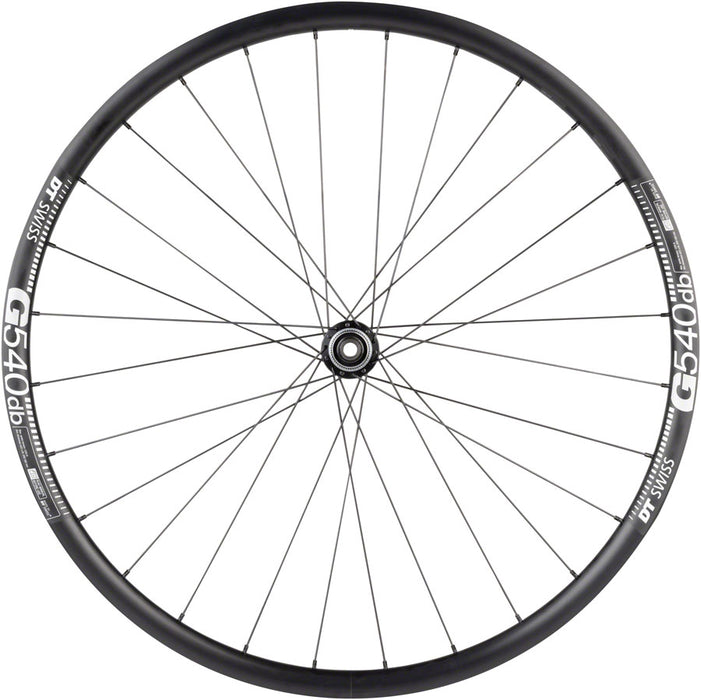 Quality Wheels Tiagra/G540 Rear Wheel - 700c, 12 x 142mm, Center-Lock, HG 11 MTN, Black, 28H
