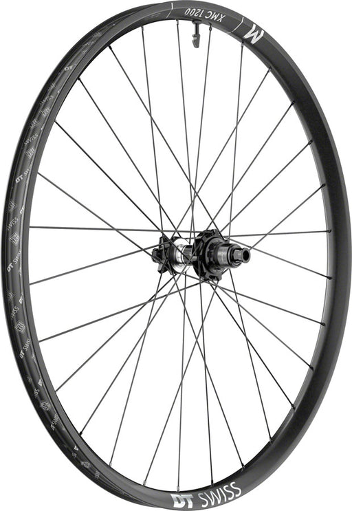 DT Swiss XMC 1200 Spline Rear Wheel - 29", 12 x 148mm, 6-Bolt, XD/Micro Spline, Ratchet DEG 90, Black