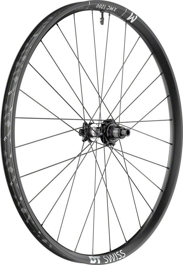 DT Swiss XMC 1200 Spline Rear Wheel - 29", 12 x 148mm, 6-Bolt, XD/Micro Spline, Ratchet DEG 90, Black
