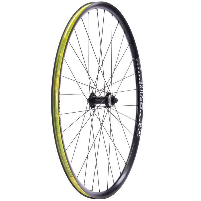 Quality Wheels Shimano / DT R500 Disc Wheelset - 700, QR x 100/135mm, Center-Lock, HG 11 MTN, Black, 32H