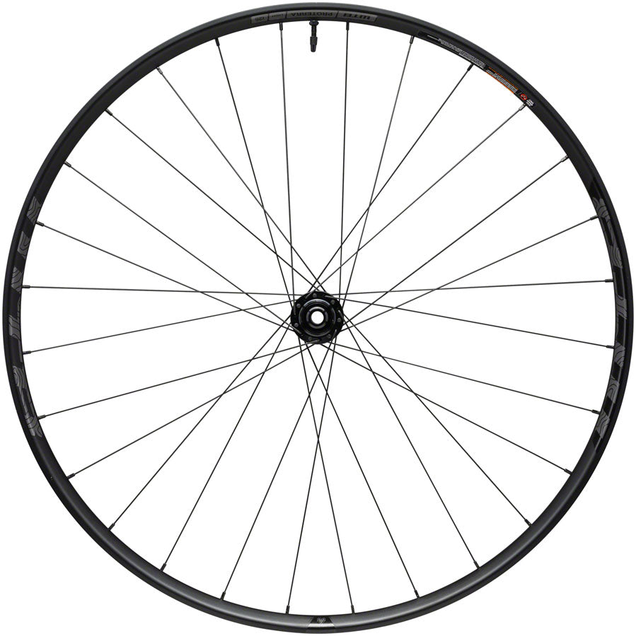 WTB Proterra Light i25 Front Wheel - 700, 12 x 100mm, Center-Lock, Black, 28H