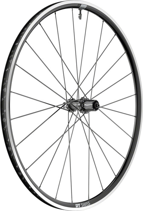 DT Swiss P 1800 Spline Rear Wheel - 700, QR x 130mm, Rim Brake, HGR11, Ratchet LN 18, Black