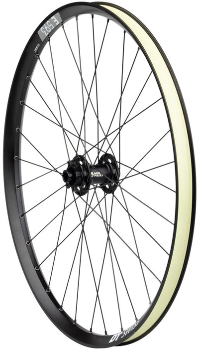 Quality Wheels Bear Pawls / DT Swiss E593 Front Wheel - 26", 15 x 100mm, 6-Bolt, Black, 32H