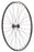 Quality Wheels Value Double Wall Series Front Wheel - 26", QR x 100mm, Rim Brake, Black, Clincher, 32H
