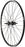 Quality Wheels Value Double Wall Series Rear Wheel - 26", 10 x 1 x 135mm, Rim Brake, HG 10, Black, Clincher, 32H