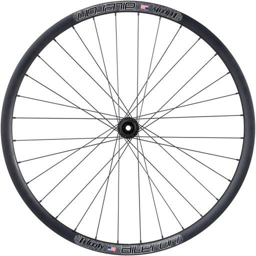 Quality Wheels Velocity Aileron Disc Rear Wheel - 700, QR x 135mm, Center-Lock, HG 10, Black, 32H