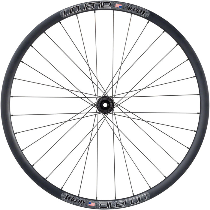 Quality Wheels Velocity Aileron Disc Rear Wheel - 700, QR x 135mm, Center-Lock, HG 10, Black, 32H