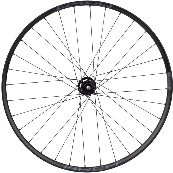 Quality Wheels DT 350 / Stans Arch S2 Front Wheel - 29", 15 x 110mm, 6-Bolt, Black, 32H