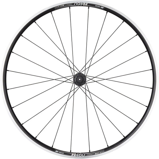 Quality Wheels DT 240/DT R460 Front Wheel - 700, QR x 100mm, Rim Brake, Black, 24H
