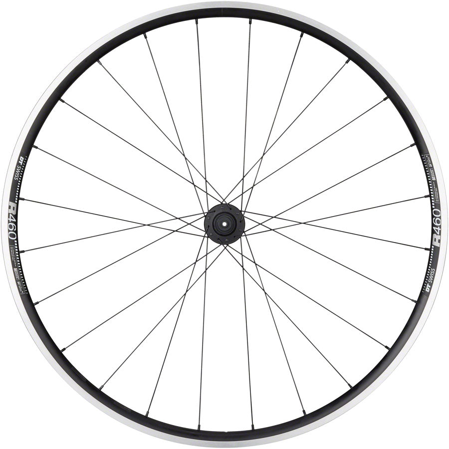 Quality Wheels DT 240/DT R460 Rear Wheel - 700, QR x 130mm, Rim Brake, HG 11 Road, Black, 24H