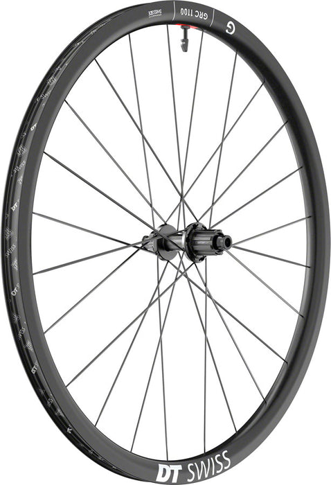 DT Swiss GRC 1100 DICUT 30 Rear Wheel - 700, 12 x 142mm, CenterLock,N3W, Ratchet EXP 36, Black