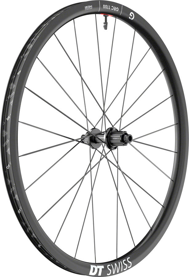 DT Swiss GRC 1100 DICUT 30 Rear Wheel - 700, 12 x 142mm, CenterLock,N3W, Ratchet EXP 36, Black