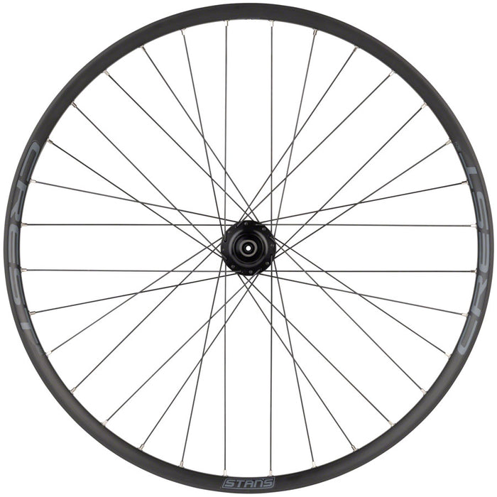 Stan's Crest S2 Front Wheel - 26", QR x 100mm, 6-Bolt, Black, 32H