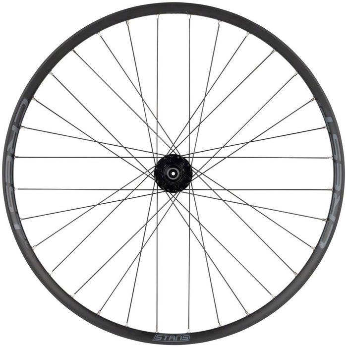 Stan's Crest S2 Front Wheel - 26", QR x 100mm, 6-Bolt, Black, 32H