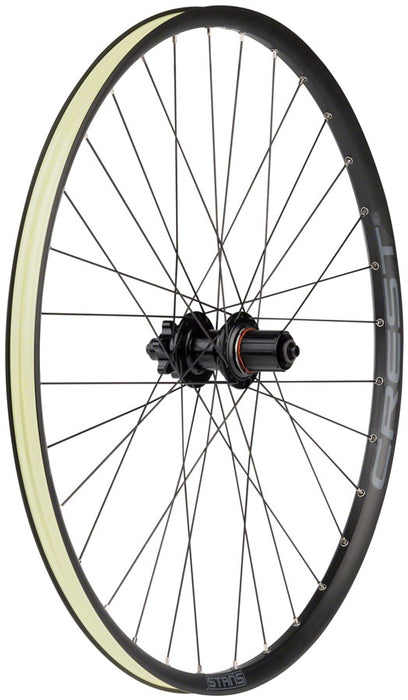 Stan's Crest S2 Rear Wheel - 26", QR x 135mm, 6-Bolt, HG11, 32H