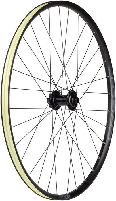 Stan's Crest S2 Front Wheel - 29", 15 x 110mm, 6-Bolt, Black, 32H