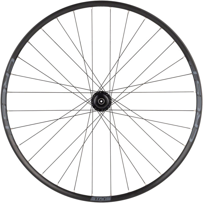 Stan's Crest S2 Front Wheel - 29", QR x 100mm, 6-Bolt, Black, 32H