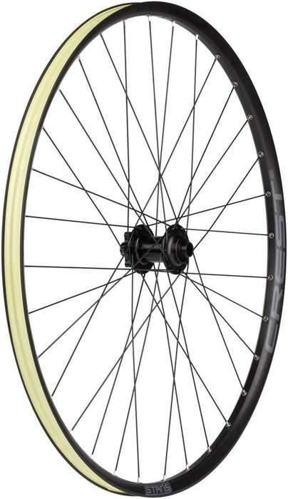 Stan's Crest S2 Front Wheel - 29", 15 x 100mm, 6-Bolt, Black, 32H