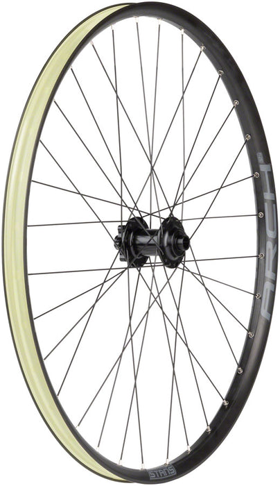 Stan's Arch S2 Front Wheel - 27.5", 15 x 100mm, 6-Bolt, Black, 32H