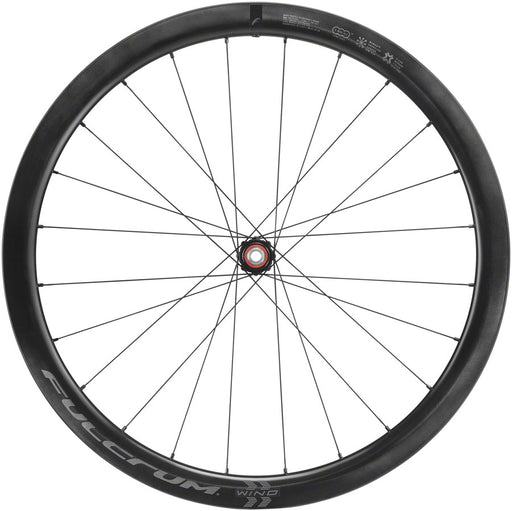 Fulcrum WIND 42 Front Wheel - 700, 12 x 100mm, Center-Lock, Black