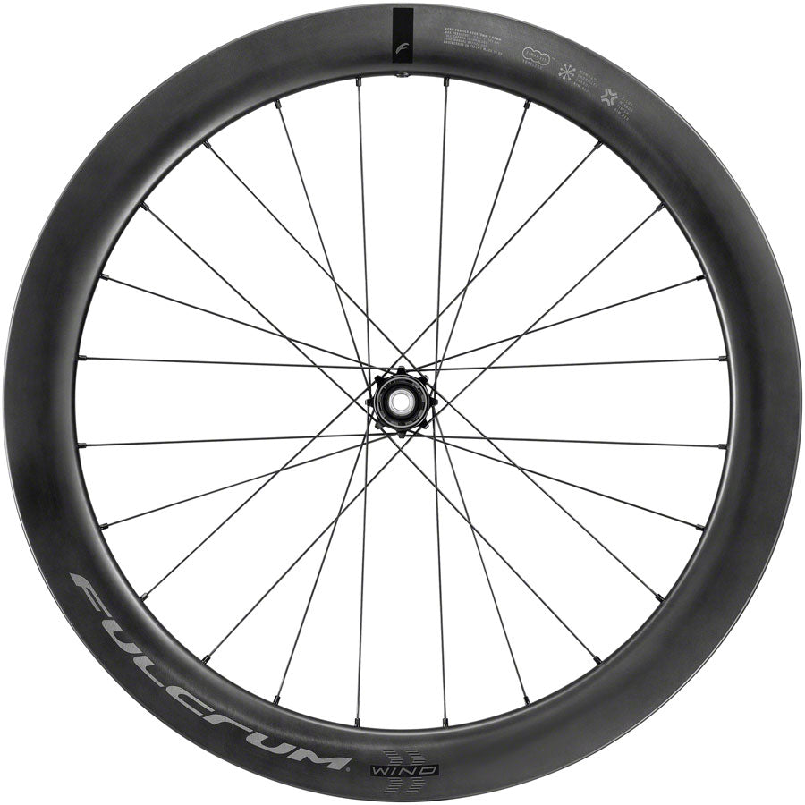 Fulcrum WIND 57 Rear Wheel - 700, 12 x 142mm, Center-Lock, Black, XDR