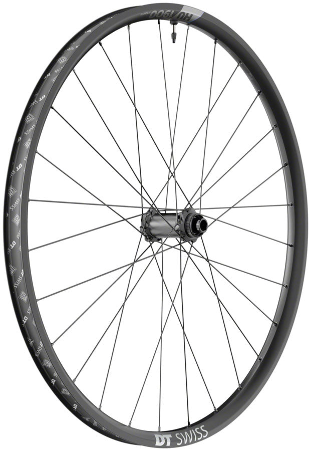 DT Swiss HU 1900 Spline Front Wheel - 29", 15 x 110mm, Center-Lock, Black