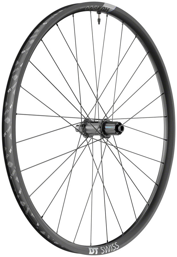 DT Swiss HU 1900 Spline Rear Wheel - 29", 12 x 148mm, Center-Lock, HG 11 MTN, Ratchet LN 18, Black