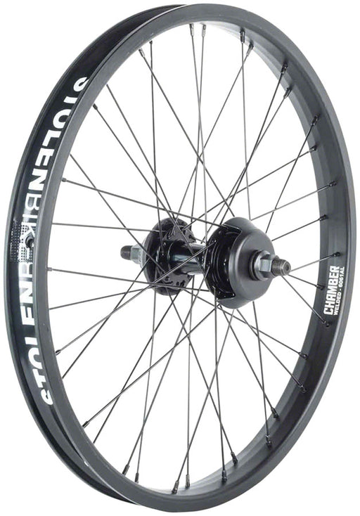 Stolen Rampage Pro Rear Wheel - 20", 14 x 110mm, Rim Brake, Cassette, Black, 9T LHD