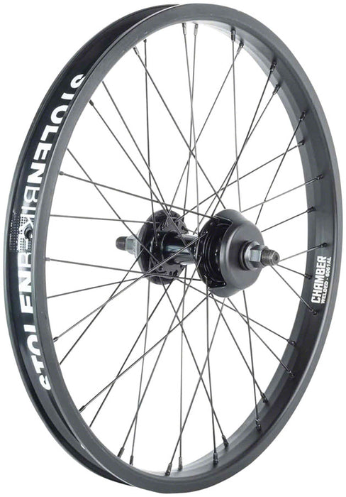 Stolen Rampage Pro Rear Wheel - 20", 14 x 110mm, Rim Brake, Cassette, Black, 9T RHD