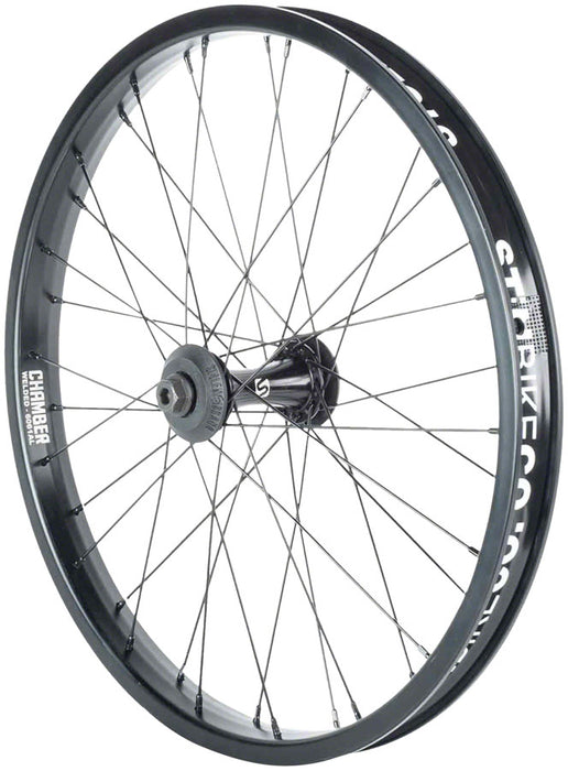 Stolen Rampage Pro Front Wheel - 20", 3/8" x 100mm, Rim Brake, Black
