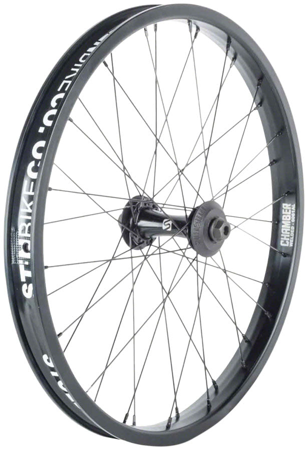 Stolen Rampage Pro Front Wheel - 20", 3/8" x 100mm, Rim Brake, Black