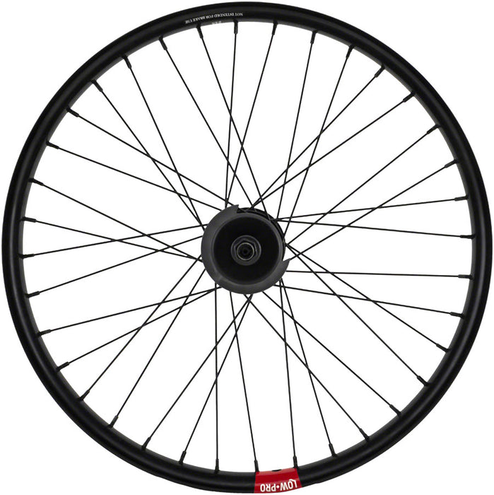 Stolen Rampage Pro Street Rear Wheel - 20", 14 x 110mm, Brakeless, Cassette, Black, 9T RHD