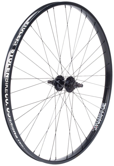 Stolen Rampage Rear Wheel - 29", 14 x 110mm, Rim Brake, Cassette, Black, Clincher