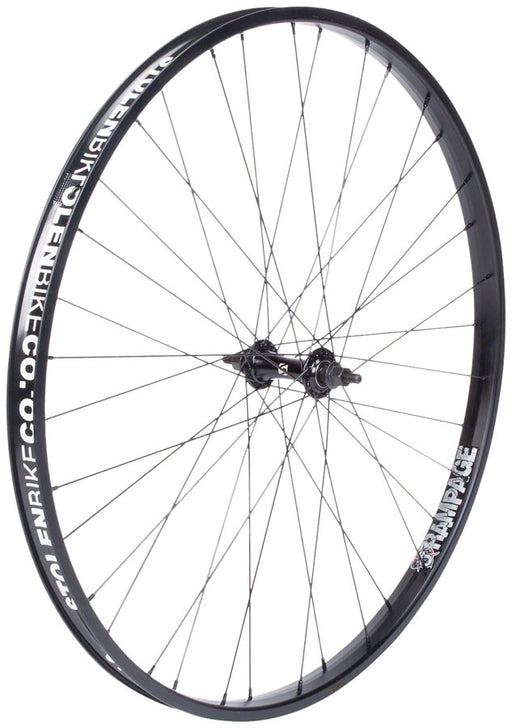 Stolen Rampage Front Wheel - 29", 3/8" x 100mm, Rim Brake, Black, Clincher