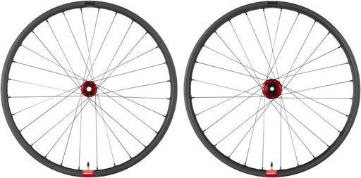 Reserve Wheels Reserve 31 DH Wheelset - 27.5", 20 x 110/12 x 157, 6-Bolt, HG, Black, Chris King