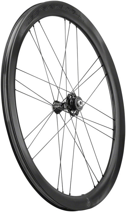 Campagnolo Bora WTO 45 C23 Front Wheel - 700c, QR x 100mm, Center-Lock, 2-Way Fit, Carbon