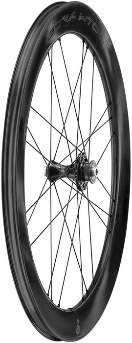 Campagnolo Bora WTO 60 C23 Front Wheel - 700c, QR x 100mm, Center-Lock, 2-Way Fit, Carbon