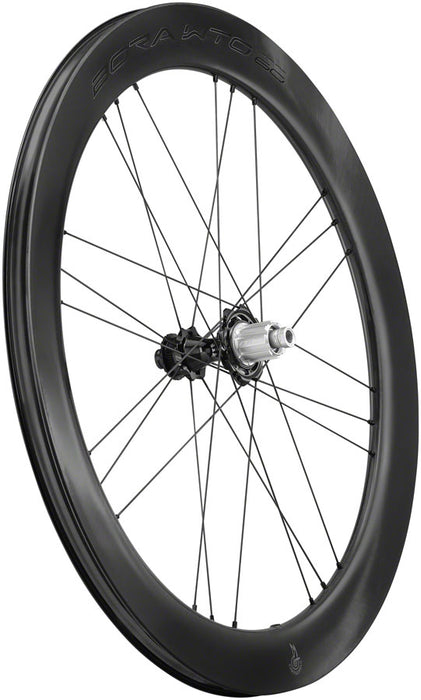 Campagnolo BORA WTO 60 C23 Rear Wheel - 700, 12 x 142mm, Center-Lock, N3W, 2-Way Fit, Carbon