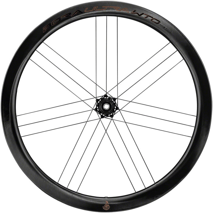Campagnolo Bora Ultra WTO 45 C23 Front Wheel - 700c, 12 x 100mm, Center-Lock, 2-Way Fit, Carbon