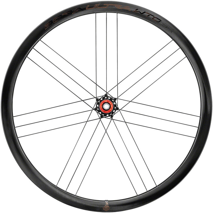 Campagnolo BORA Ultra WTO 35 C23 Rear Wheel - 700c, 12 x 142mm, Center-Lock, N3W, 2-Way Fit, Carbon