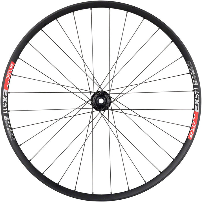 Quality Wheels Industry Nine Hydra / DT Swiss EX511 Front Wheel - 29", 15 x 110mm, 6-Bolt, Black