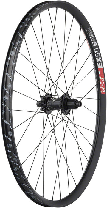Quality Wheels Industry Nine Hydra / DT Swiss EX511 Rear Wheel - 29", 12 x 148mm, 6-Bolt, Micro Spline, Black