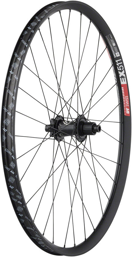 Quality Wheels Industry Nine Hydra / DT Swiss EX511 Rear Wheel - 29", 12 x 148mm, 6-Bolt, Micro Spline, Black