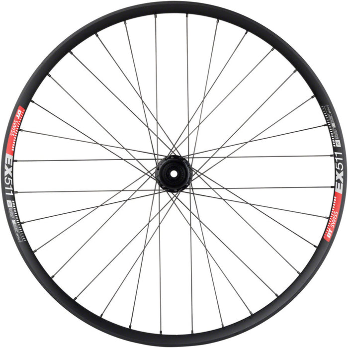 Quality Wheels Industry Nine Hydra / DT Swiss EX511 Rear Wheel - 27.5", 12 x 148mm, 6-Bolt, XD, Black