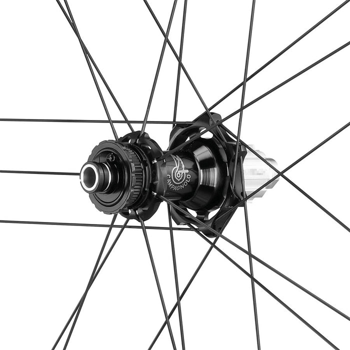 Campagnolo Shamal Dual Profile Rear Wheel - 700c, 12 x 142mm, Center-Lock, N3W, 2-Way Fit, Carbon
