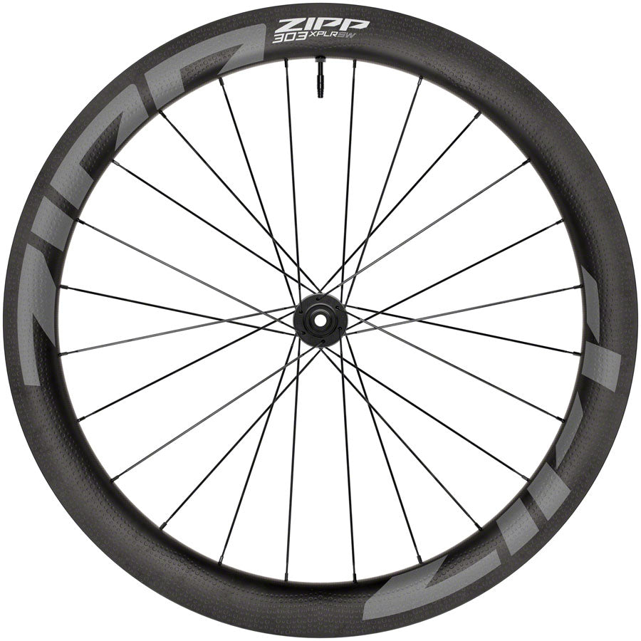 Zipp 303 XPLR SW Front Wheel - 700, 12 x 100mm, Center-Lock, Carbon, Black, 24H, A1