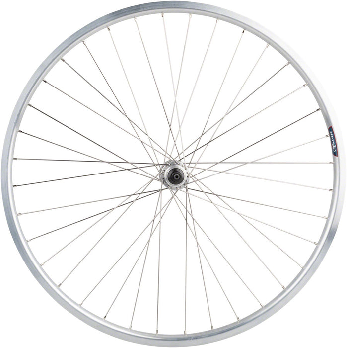 Quality Wheels Value HD Series Rear Wheel - 700, QR x 130mm, Rim Brake, HG 10, Silver, Clincher, 36H